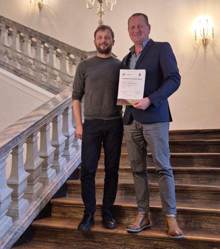 DFB-Sonderehrung Sven Albers