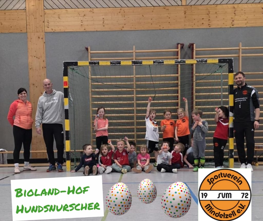 Osterfreude bei den G-, F- und E-Junioren des SVM